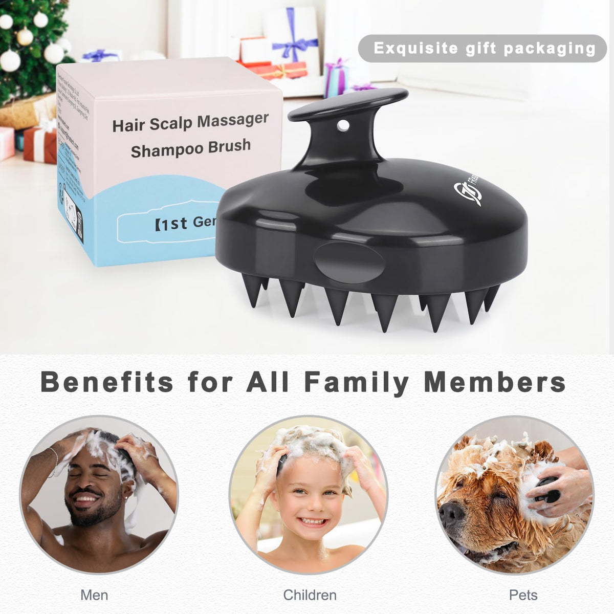 Silicone Scalp Massager Brush