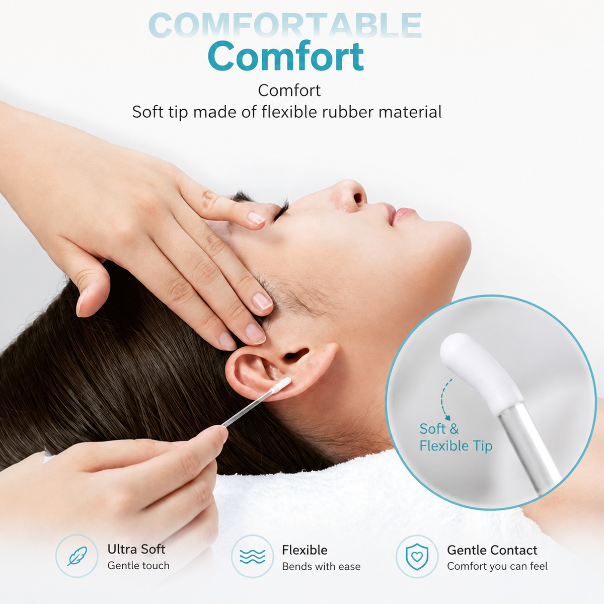 Sticky Ear Cleaning Swabs