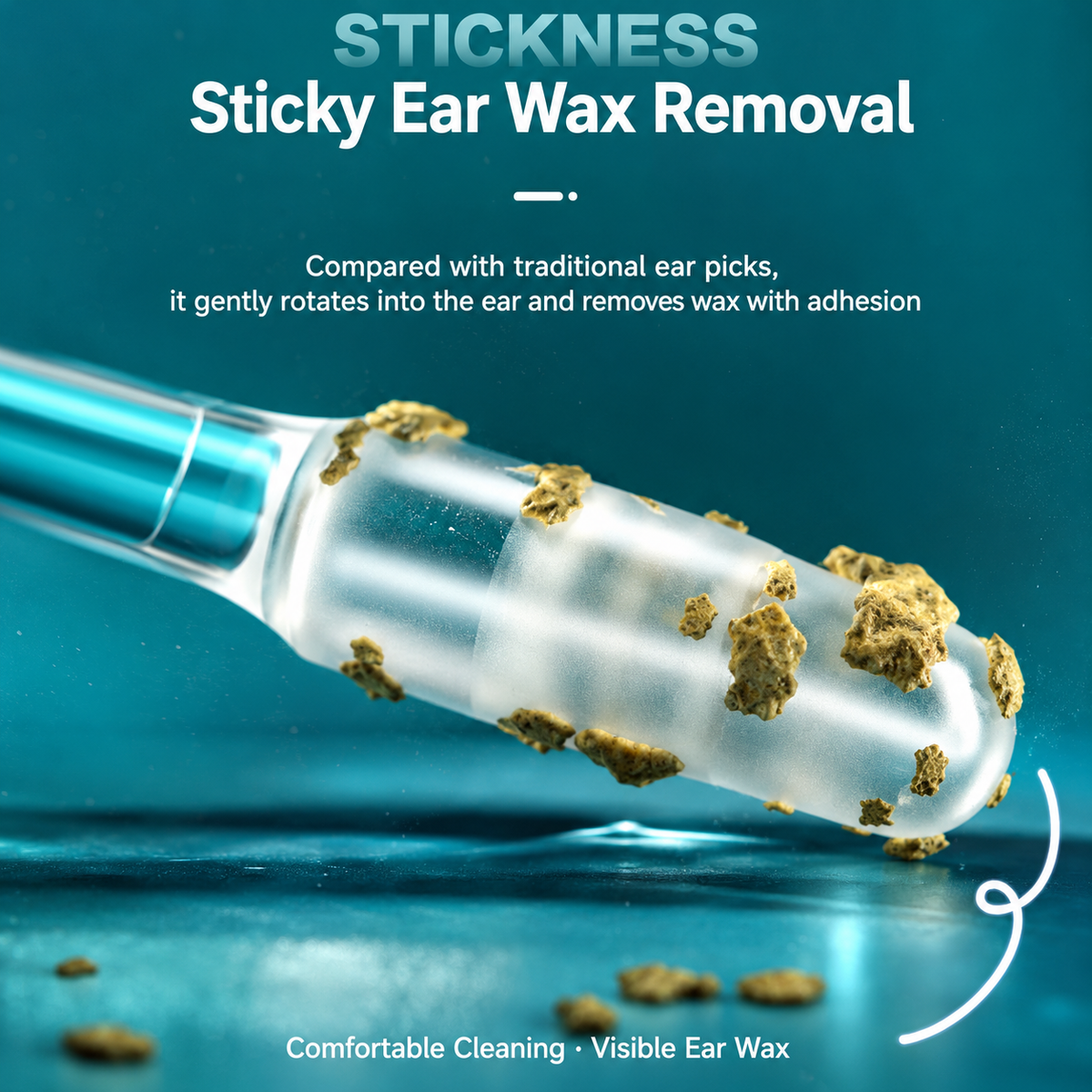 Sticky Ear Cleaning Swabs
