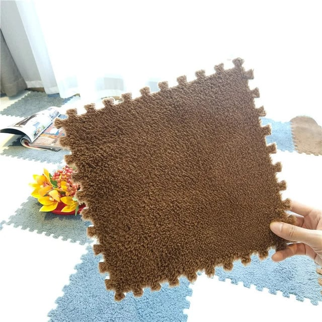 20pcs Soft Floor Milk Mat for home