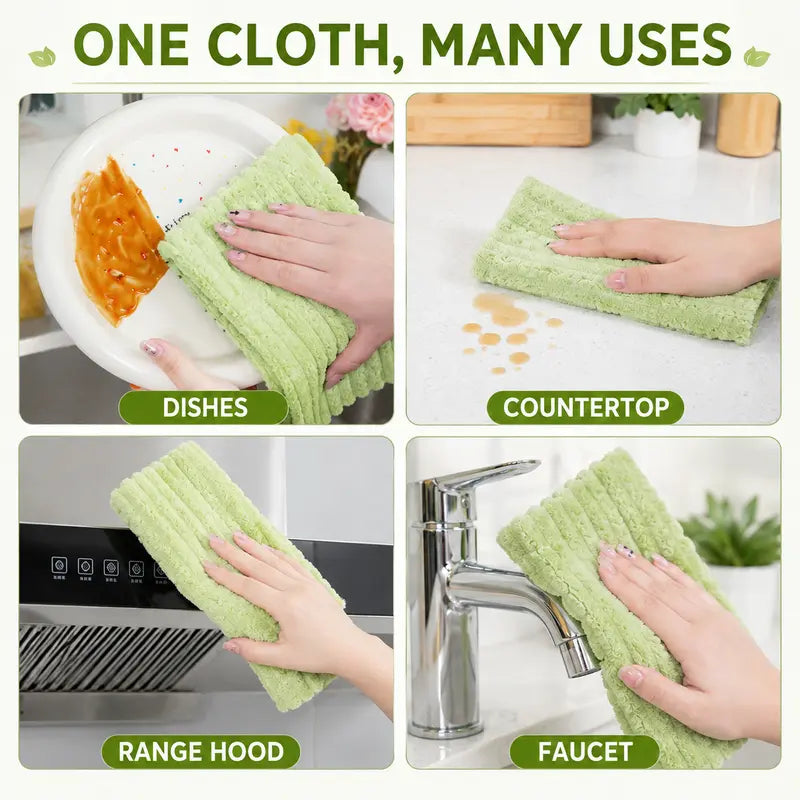 Tear-Off Cleaning Cloth Roll