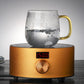 Glass Tea Cup With Infuser And Lid